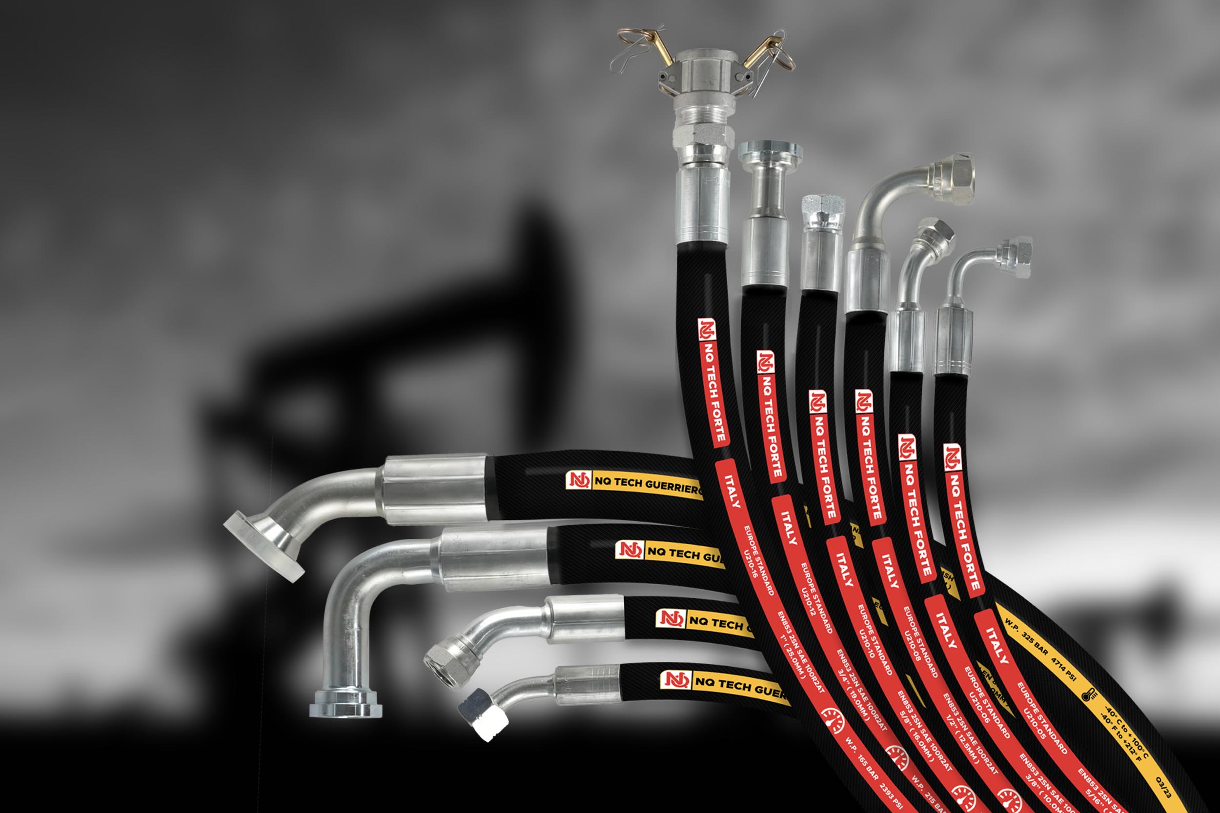 Hydraulic Hose – High-Performance Hydraulic Hoses | NQ TECH Italy