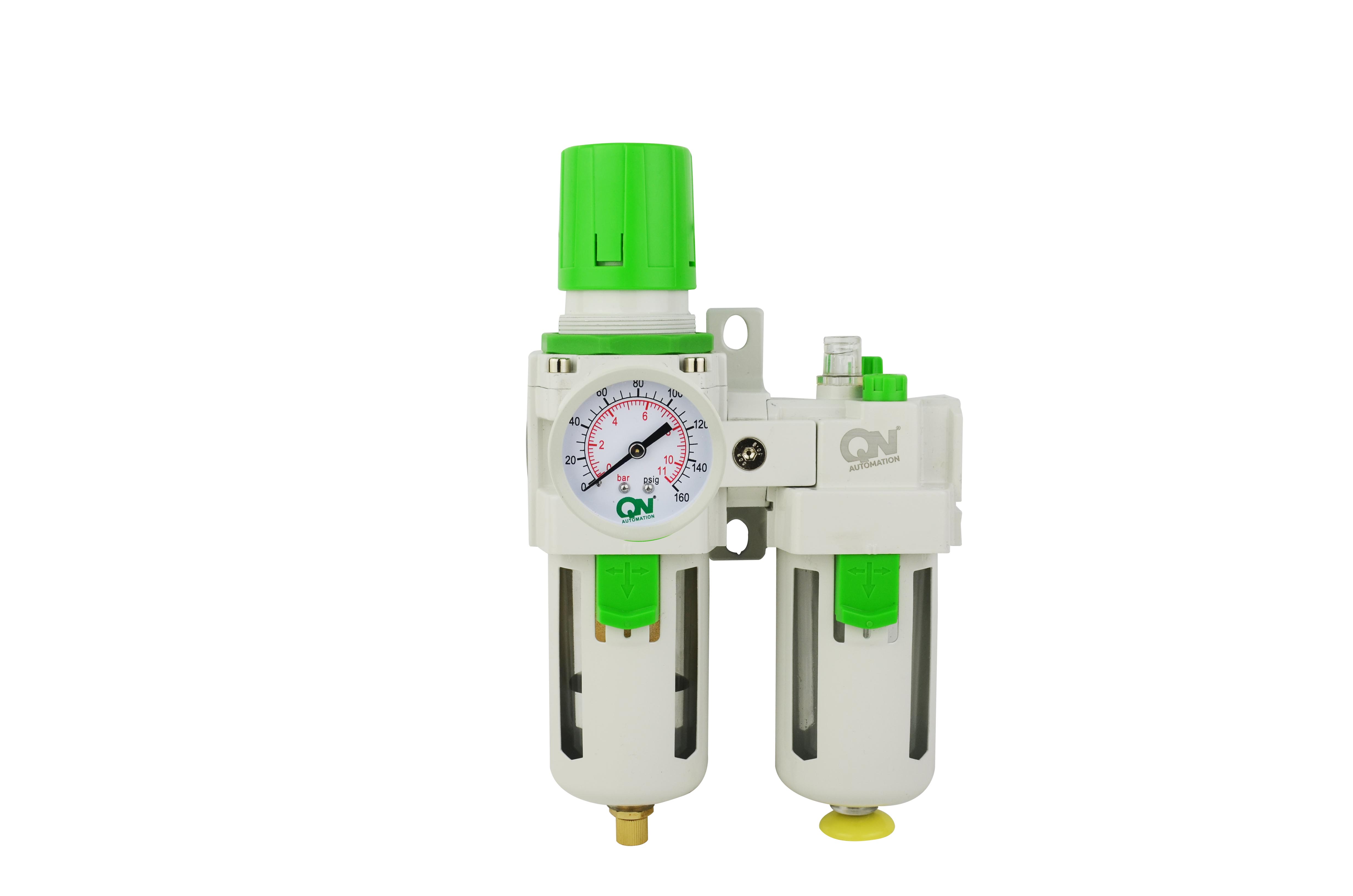 Pneumatic FRL Unit – Filter, Regulator & Lubricator | QN AUTOMATION Italy