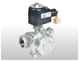 2/2 way Pilot Piston Steam & High Temperature Solenoid Valve