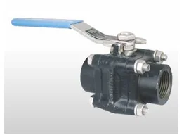 3 Piece Design Forged Reduce & Full Bore 2 way Ball Valve