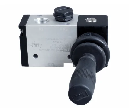 3/2 Way Hand Lever Valve Spring Return / Detent