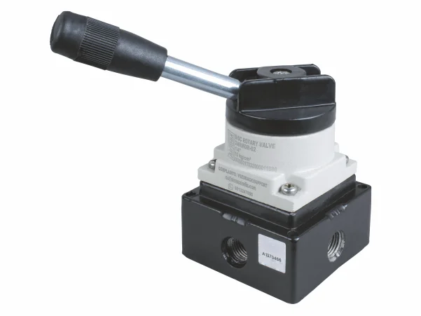 4 way 3 Position Disc Rotary Valve