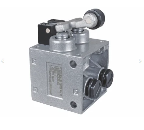 5/2 Poppet type Roller Lever Valve