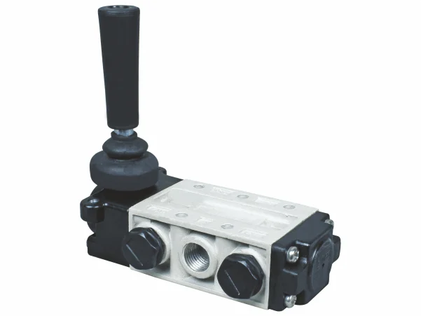 5/2 way Hand Lever Valve Spring Return
