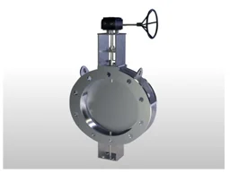 Gear Operated “aft” Double Flange Damper Valve