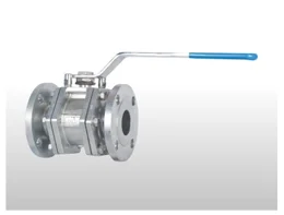 Hand Lever & Gear 3 Piece Design Metal Seated Ball Valve