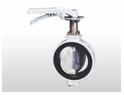 Hand Lever Operated Aluminum Pressure Die Cast Butterfly Valve