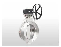 Handle & Gear High Performance Butterfly Valve (spherical Disc Valve)