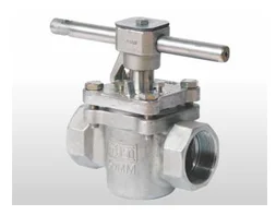 Handle Operated 2 way Plug Valve