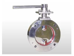Handle Operated Pharma Butterfly Valve