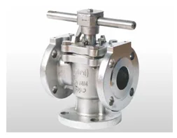 Handled 3 way Plug Valve
