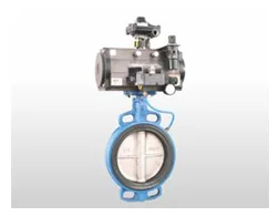 Inflatable Seated with Replaceable Seat Pneumatic Butterfly Valve