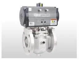 Pneumatic Actuator Jacketed Plug Valve