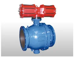 Pneumatic Actuator Trunnion Mounted Ball Valve