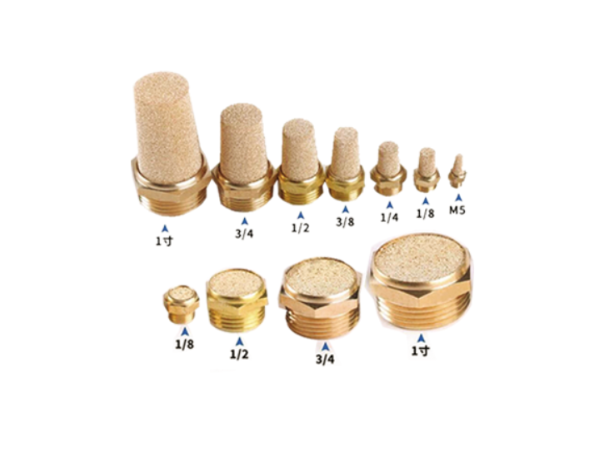 Pneumatic Brass Breather Silencer