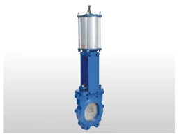 Pneumatic Cylinder Knife Edge Gate Valve
