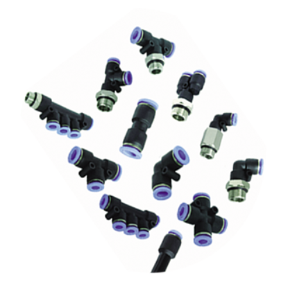 Pneumatic Push-In Fittings