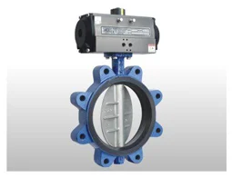 Pneumatic Resilient Wafer & Lug type Butterfly Valve
