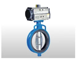 Pneumatic Rotary Actuator Wafer Butterfly Valve