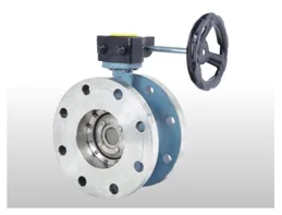 Hand Lever / Worm Gear Double Eccentric Design off Set Disc Double Flange Butterfly Valve 600 Class