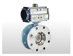Pneumatic Actuator Double Eccentric Off - Set Double Flange Butterfly Valve 300# & 600#