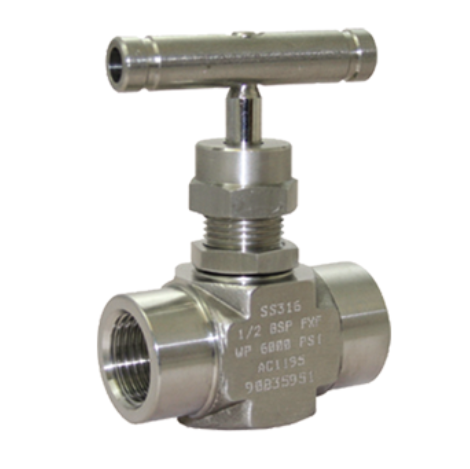 Needle ball valves
