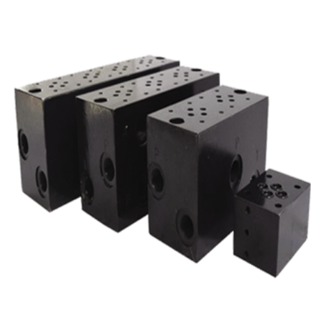 Industrial hydraulic manifold blocks