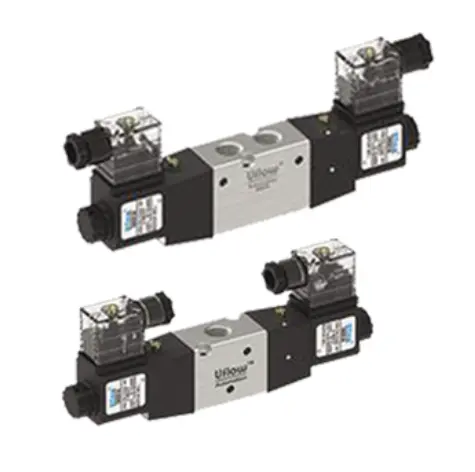 pneumatic solenoid valve (double)