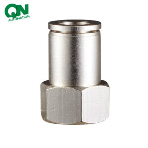 Brass Pneumatic Push In Fittings With Female Thread