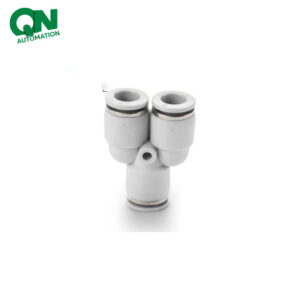 Plastic Tube Connector Y Splitter 3 Way Pneumatic Fitting