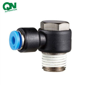 Pneumatic Plastic Connector Universal Elbow Male Thread