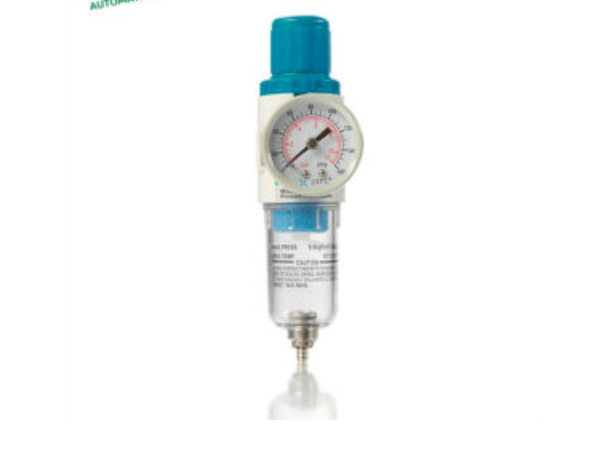 Pneumatic Miniature Air Filter Regulator 1/4 BSP AFR2000 Bracket & Gauge 1