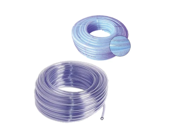 Braided reinforced & clear hoses