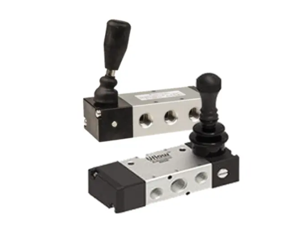 Hand lever valves