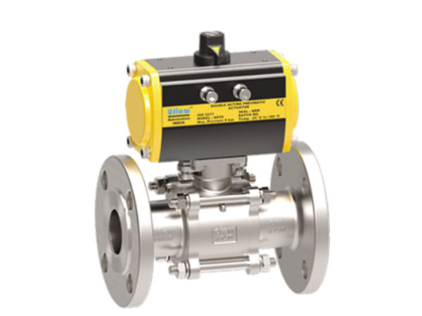 Pneumatic Actuator with Valve