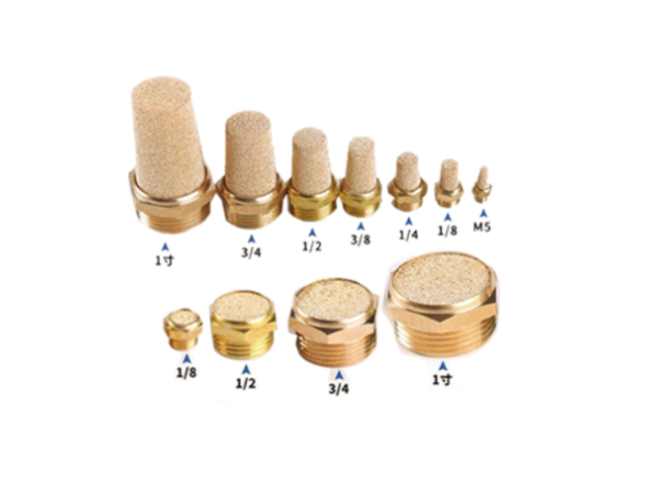 Pneumatic Brass Breather Silencer