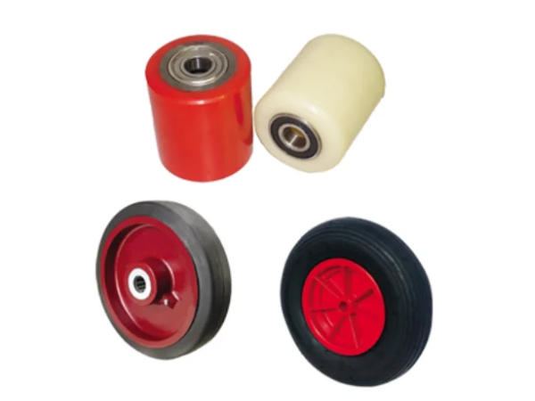 pallet jack load wheels & steer wheels