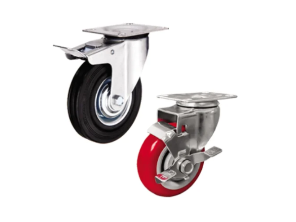 PU caster wheels / Rubber caster wheels