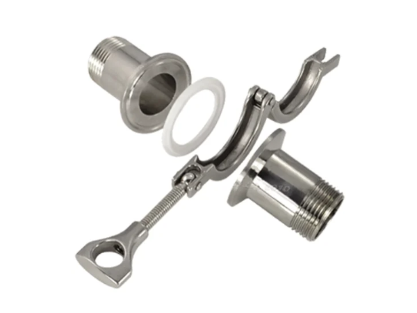 Stainless Steel Tri-clamp fittings / Tri clover clamps