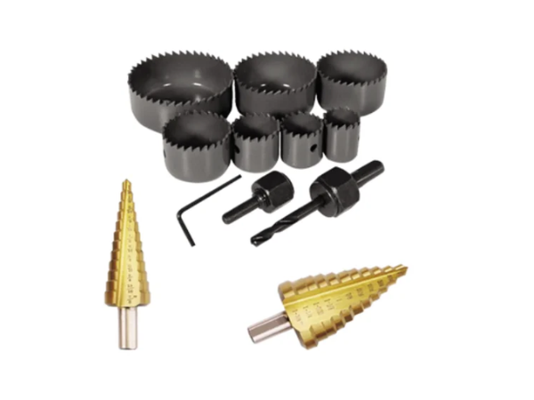 step drill & hole saw cutter