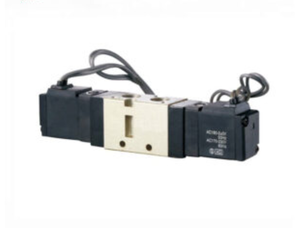 VF Series VF3130 Manual Override Type 5 Way In-Line Valve
