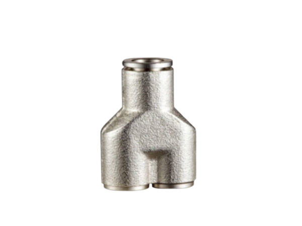 Y Type Brass Push To Connect Air Fittings