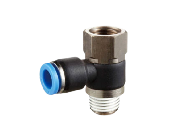 Pneumatic Push-In Fitting Female Universal Elbow Type
