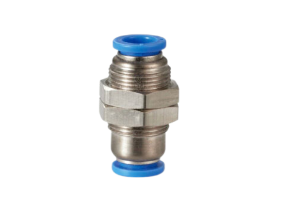 PM Straight Union Industrial Plastic Tube Connector
