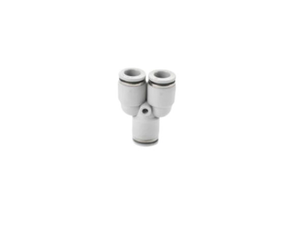 Plastic Tube Connector Y Splitter 3 Way Pneumatic Fitting