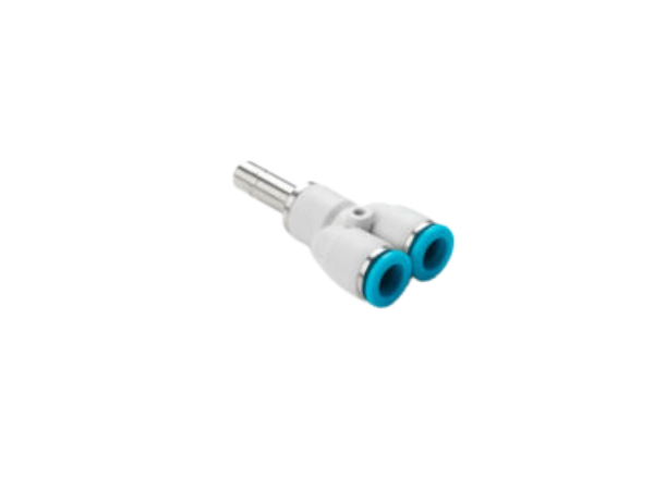 JPYJ Series Pneumatic Push-In Fitting Connector Y Stem Type