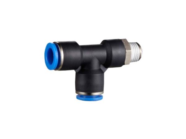JPD Series Pneumatic Push-In Fitting Run Tee Type