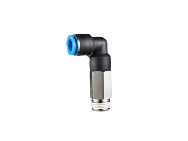 90 Degree PLL Lengthened Elbow Male Tube Fitting