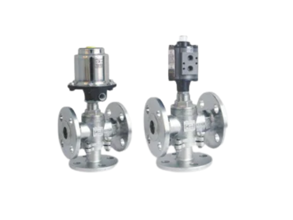 2 /2 – 3/2 Way Pneumatic Single & Double Acting Straight Type Mixing & Diverting Medium Pressure Control Valve
