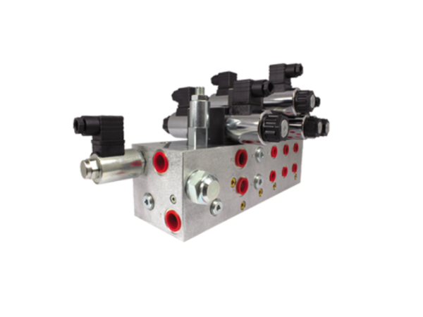 hydraulic manifold block assembly